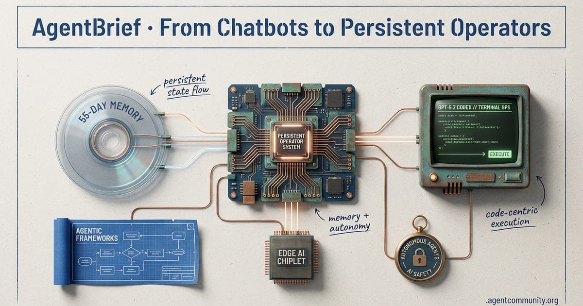 Cover for From Chatbots to Persistent Operators