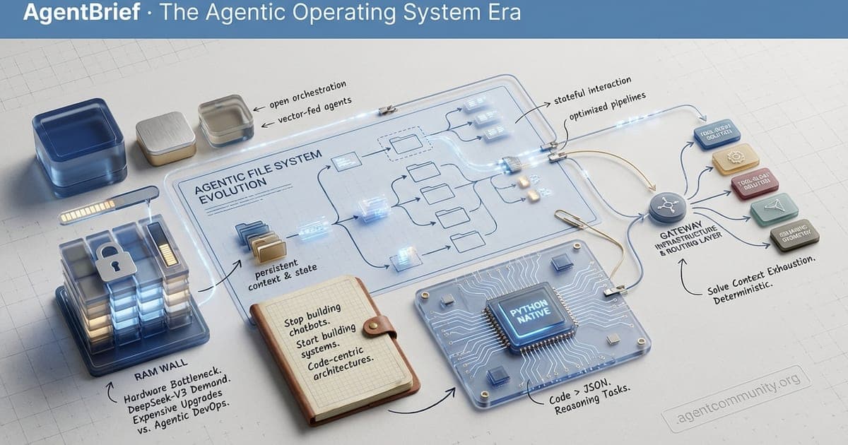 Cover for The Agentic Operating System Era