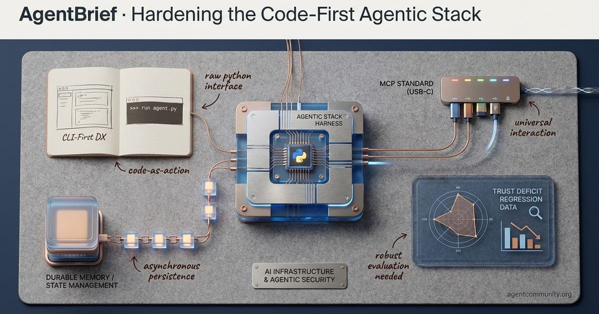 Cover for Hardening the Code-First Agentic Stack