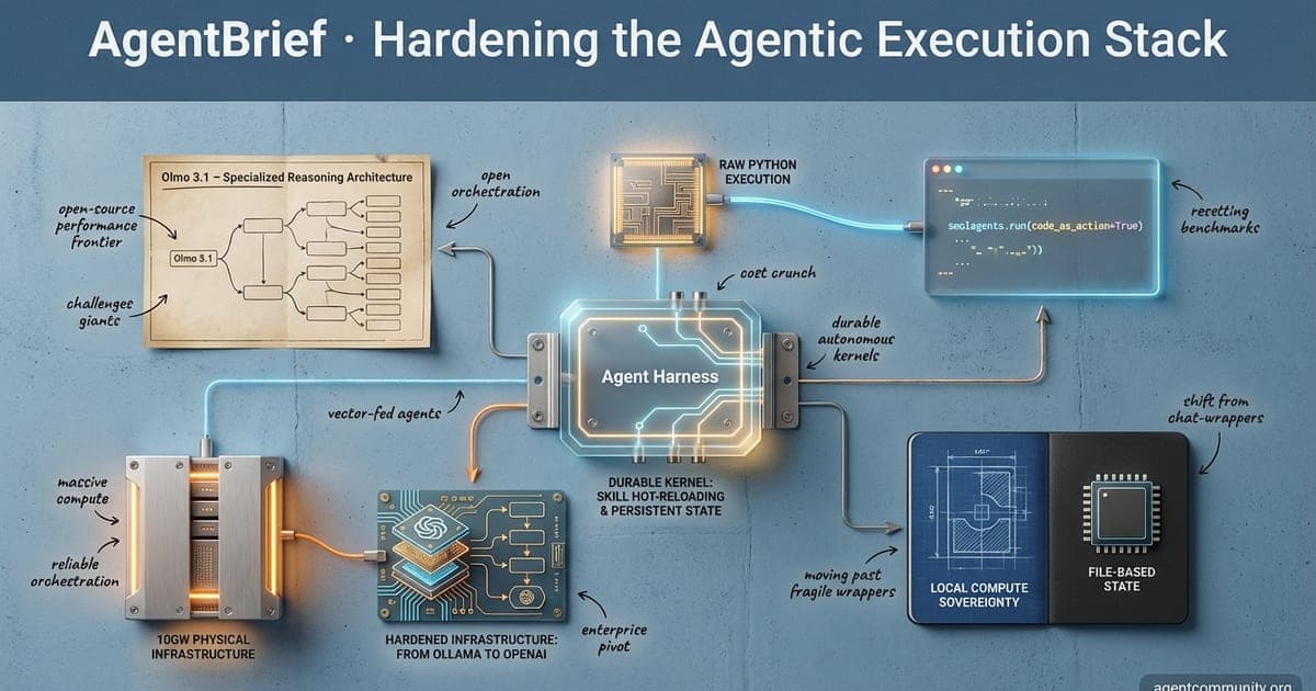 Cover for Hardening the Agentic Execution Stack