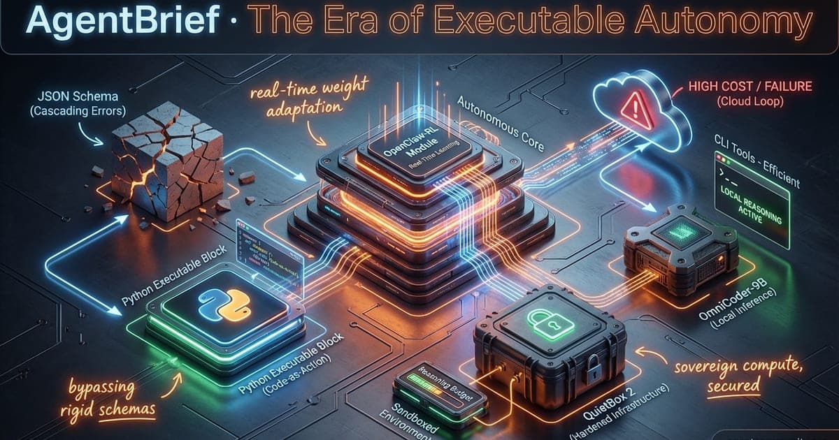 Cover for The Era of Executable Autonomy