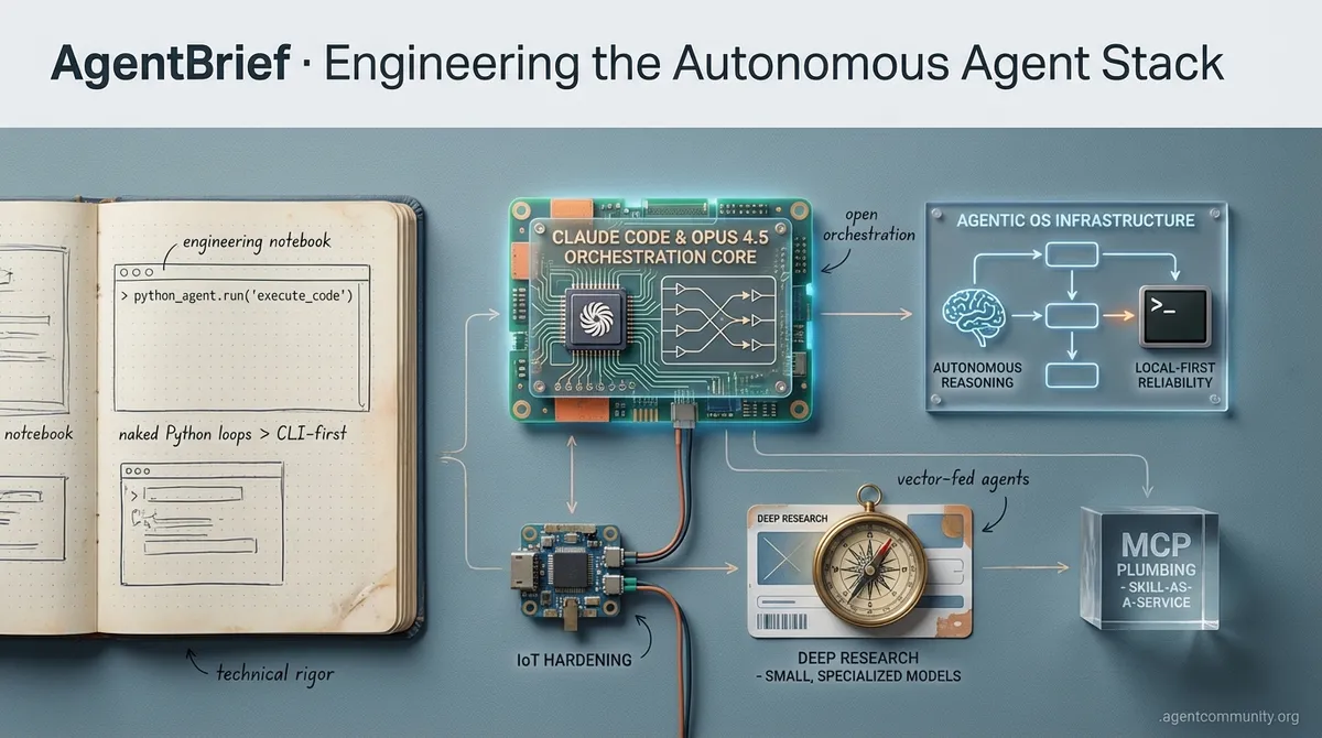 Engineering the Autonomous Agent Stack