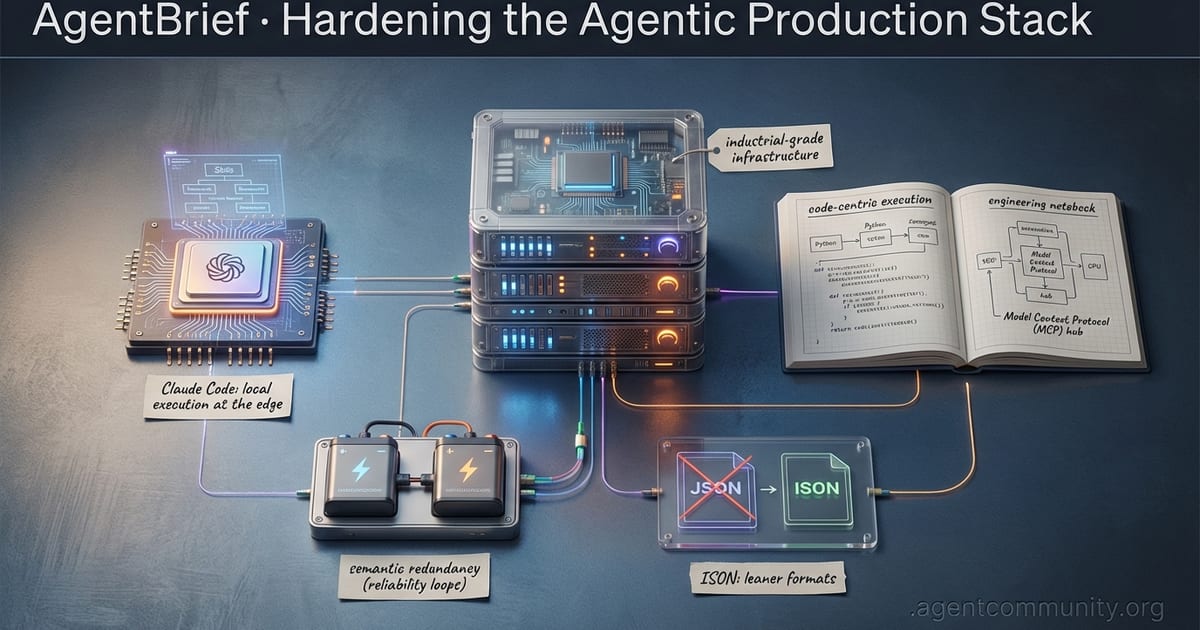 Cover for Hardening the Agentic Production Stack