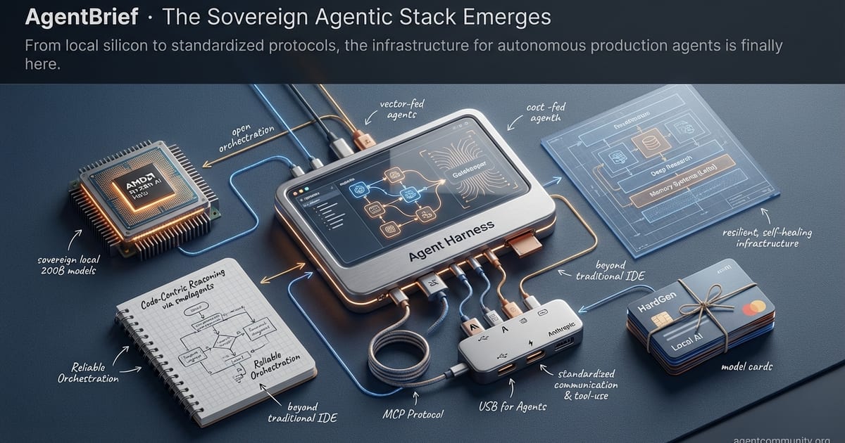 Cover for The Sovereign Agentic Stack Emerges