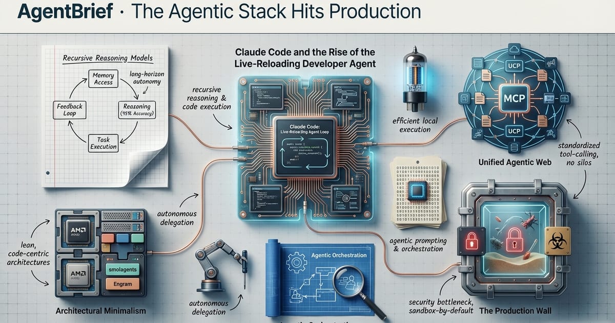 Cover for The Agentic Stack Hits Production