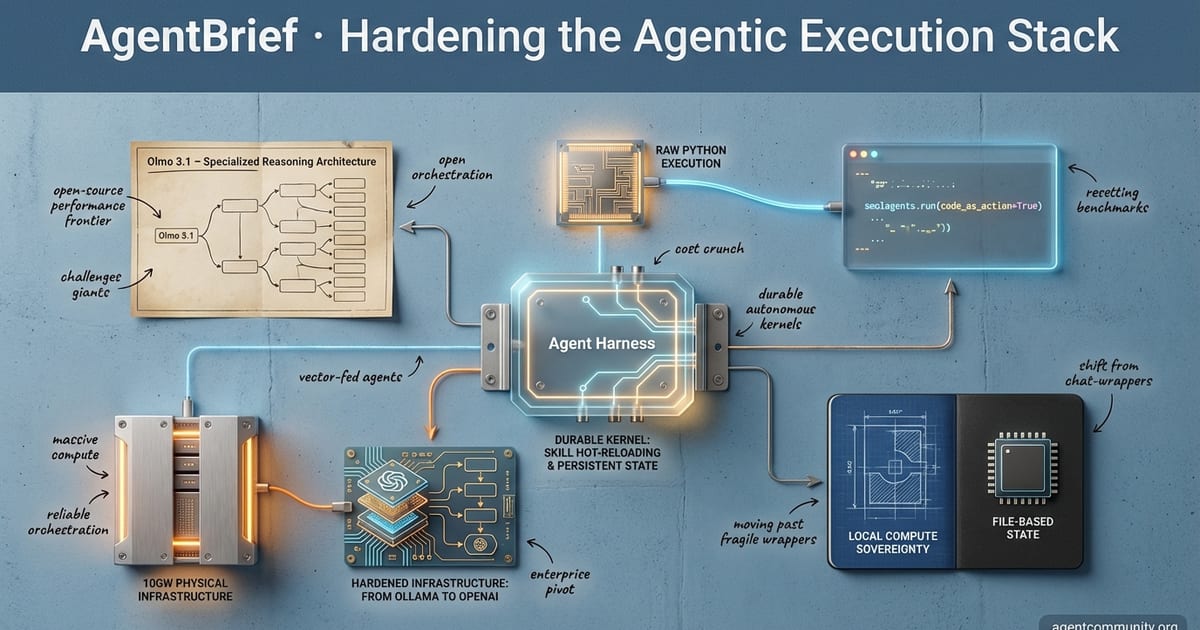 Cover for Hardening the Agentic Execution Stack
