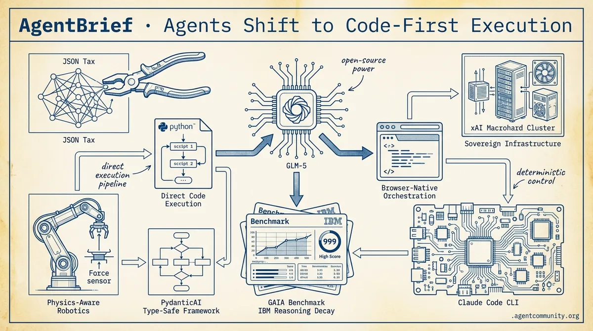 Agents Shift to Code-First Execution