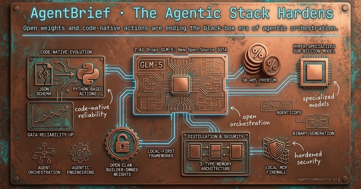 Cover for The Agentic Stack Hardens