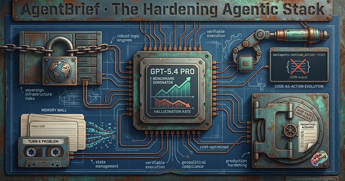 Cover for The Hardening Agentic Stack