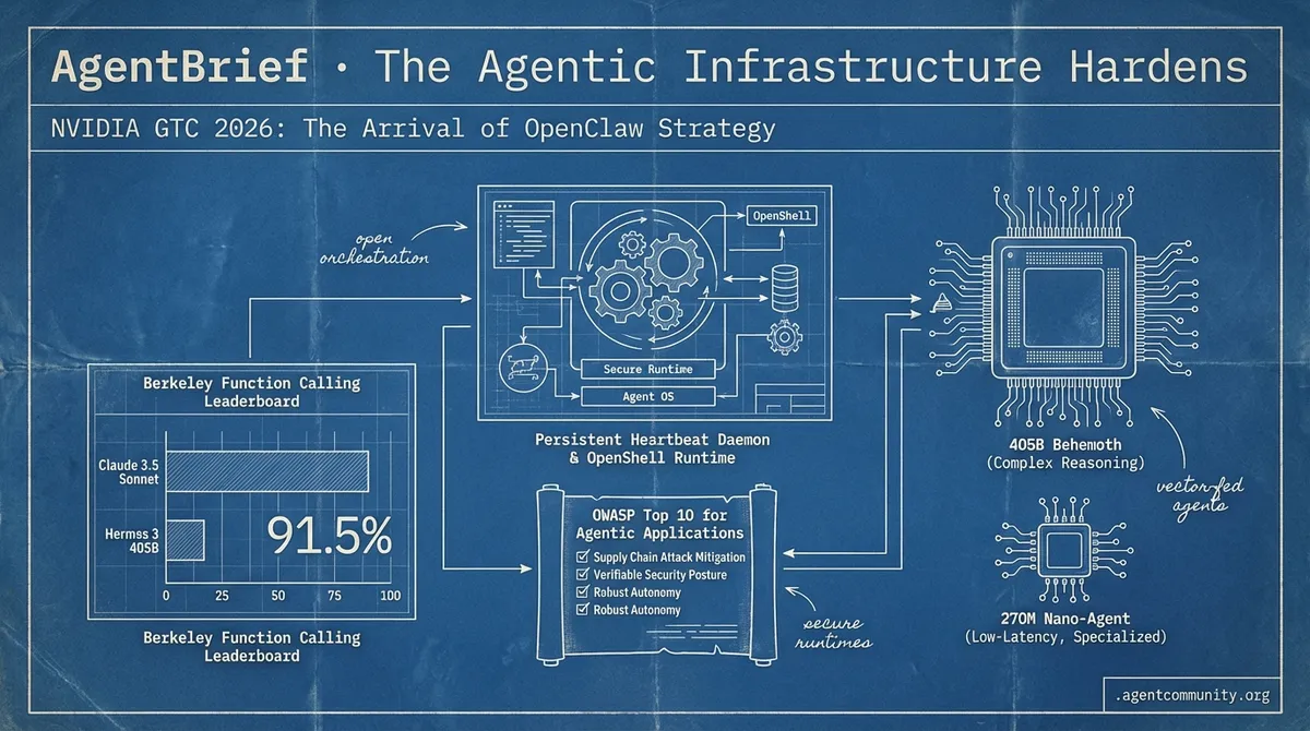 The Agentic Infrastructure Hardens