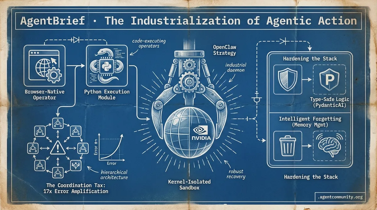 The Industrialization of Agentic Action