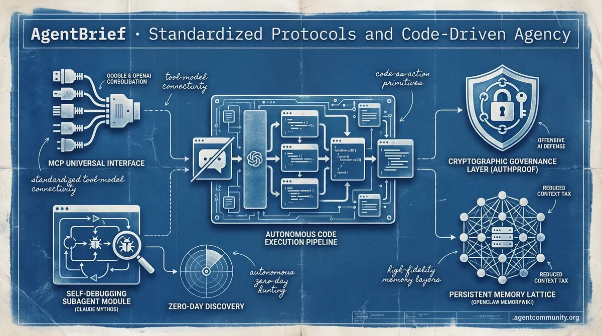 Standardized Protocols and Code-Driven Agency