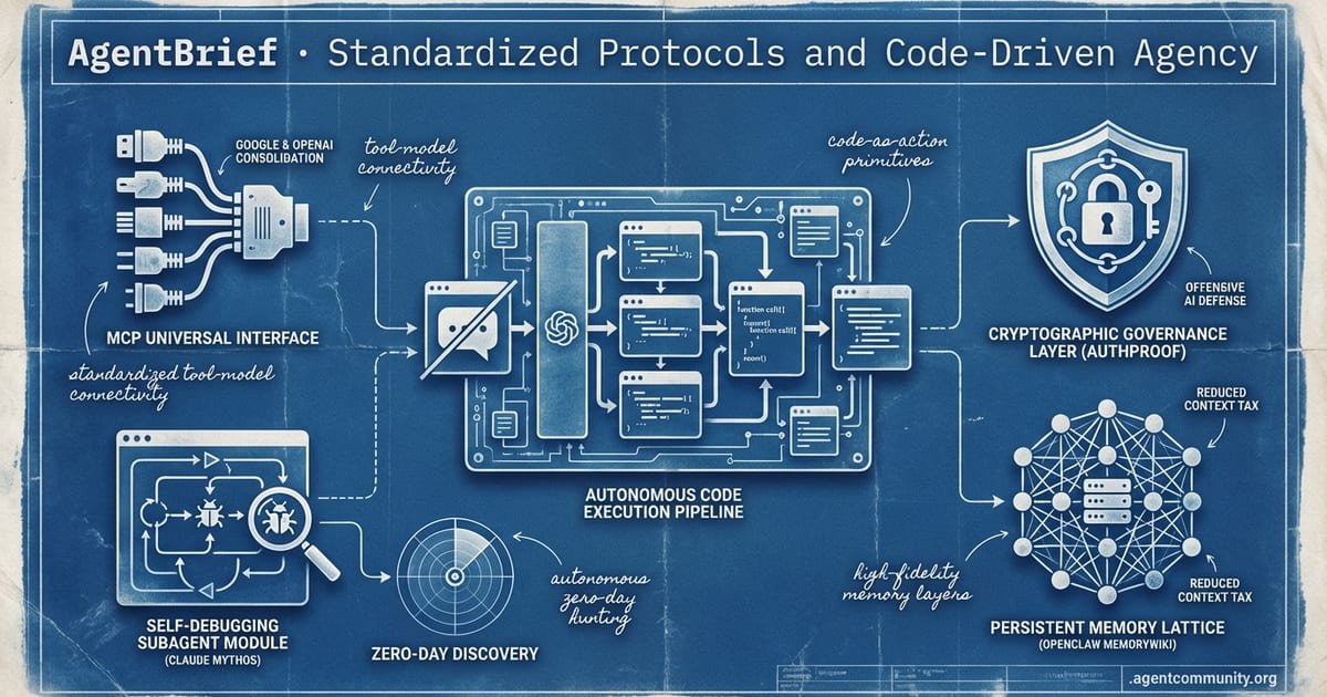 Cover for Standardized Protocols and Code-Driven Agency