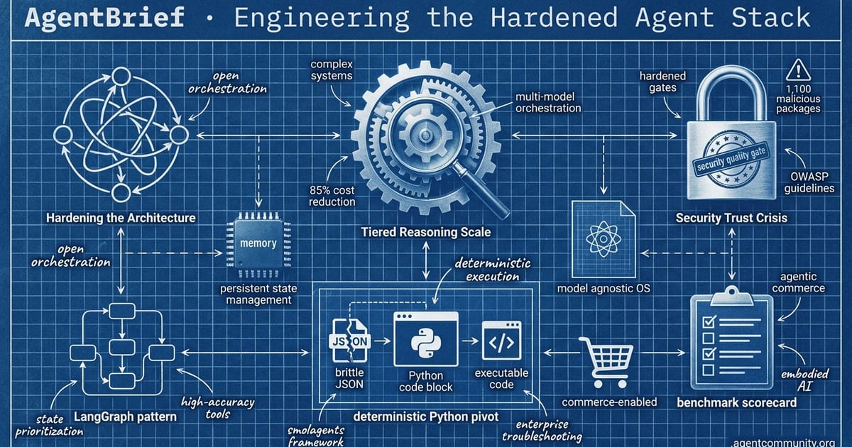 Cover for Engineering the Hardened Agent Stack