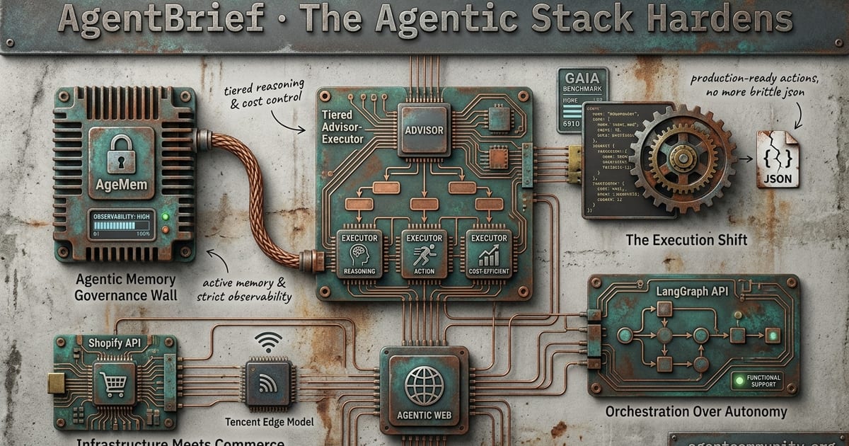 Cover for The Agentic Stack Hardens
