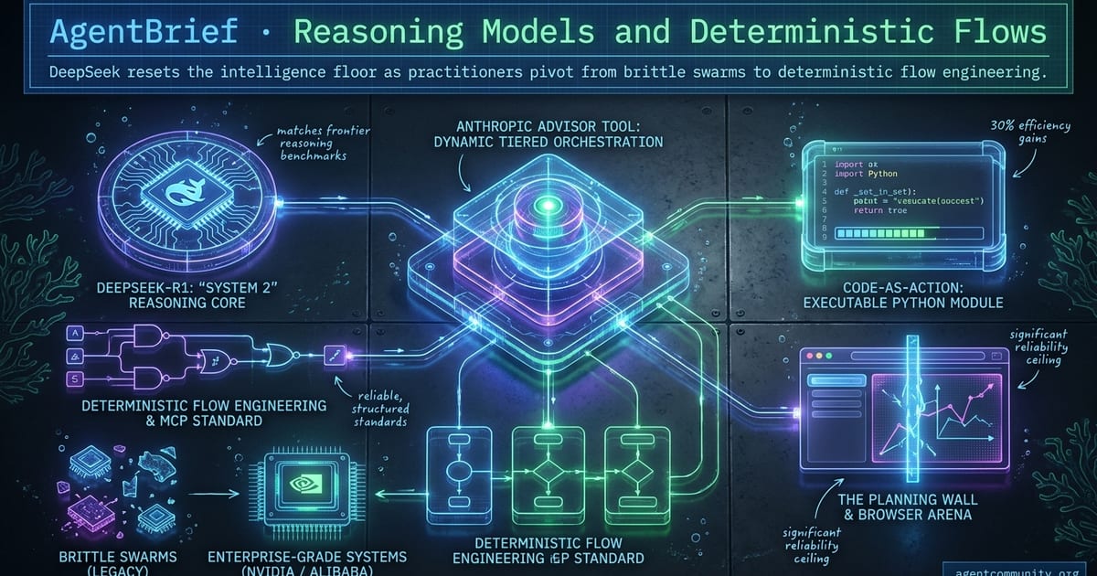 Cover for Reasoning Models and Deterministic Flows