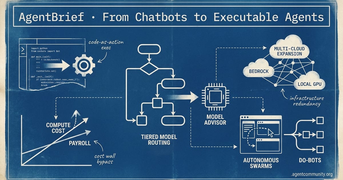Cover for From Chatbots to Executable Agents