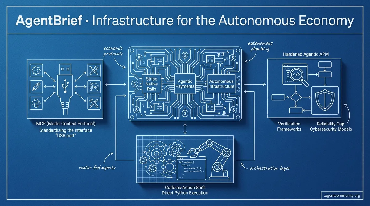 Infrastructure for the Autonomous Economy