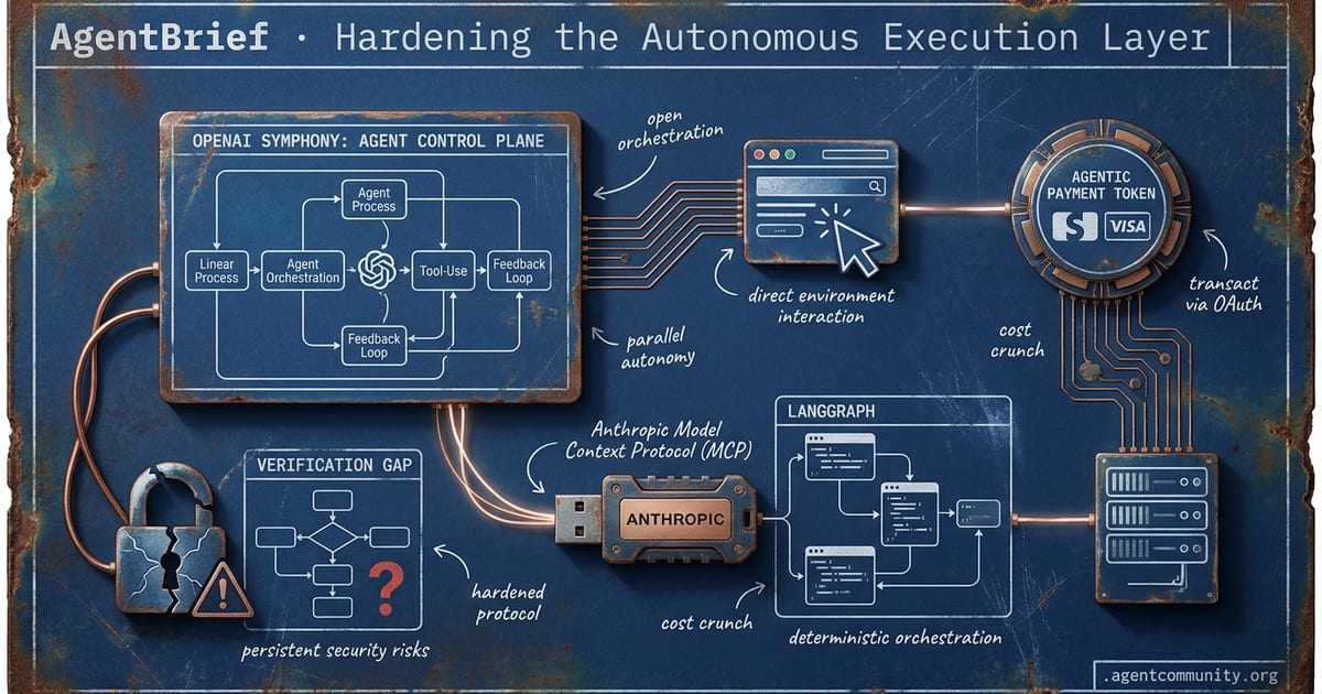 Cover for Hardening the Autonomous Execution Layer
