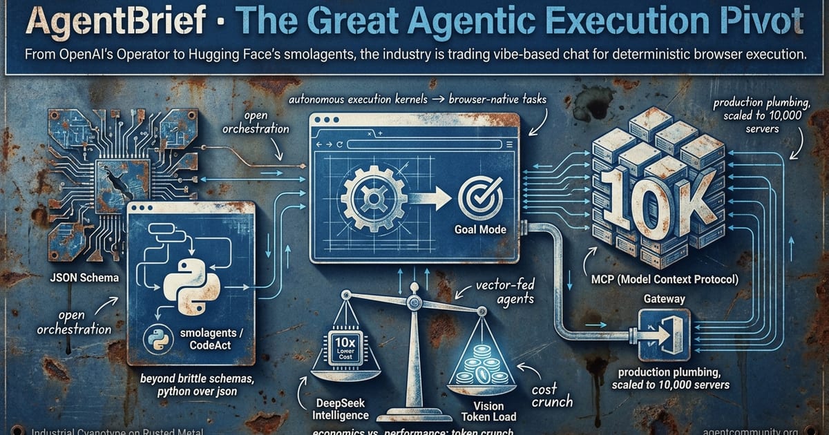 Cover for The Great Agentic Execution Pivot
