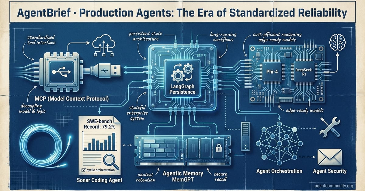 Cover for Production Agents: The Era of Standardized Reliability