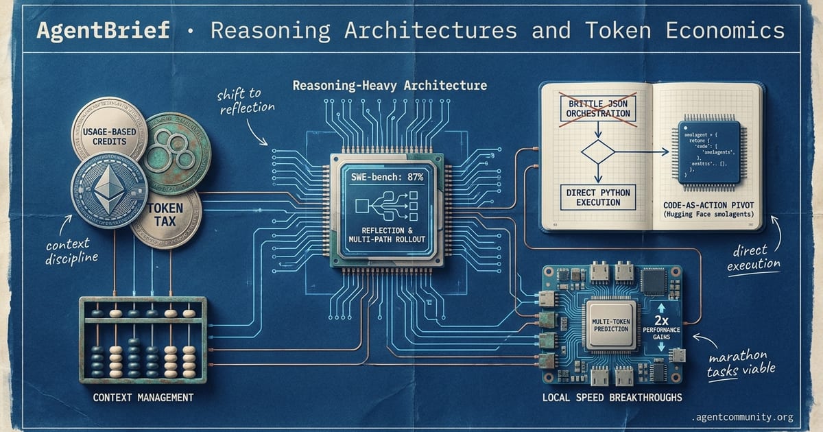 Cover for Reasoning Architectures and Token Economics