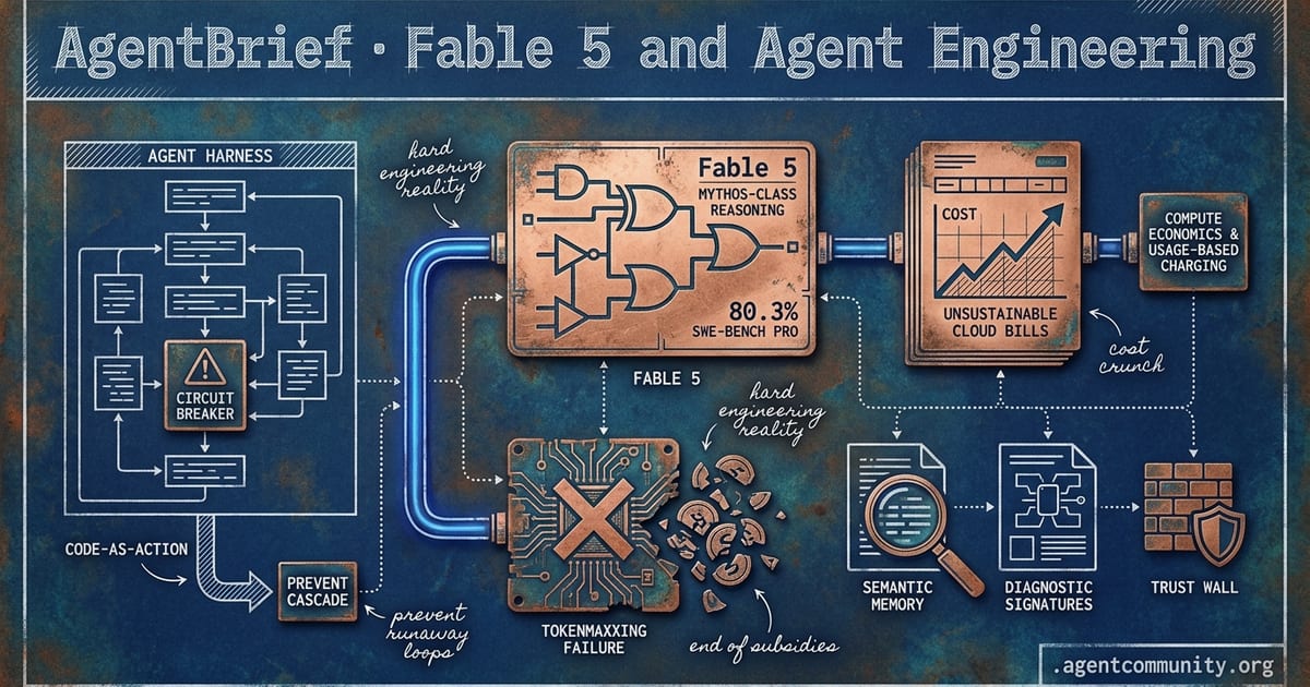 Cover for Fable 5 and Agent Engineering