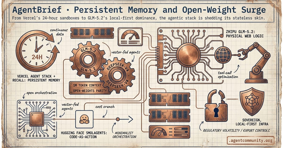 Cover for Persistent Memory and Open-Weight Surge