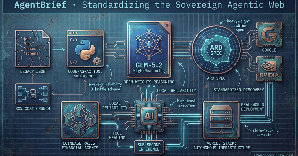 Cover for Standardizing the Sovereign Agentic Web