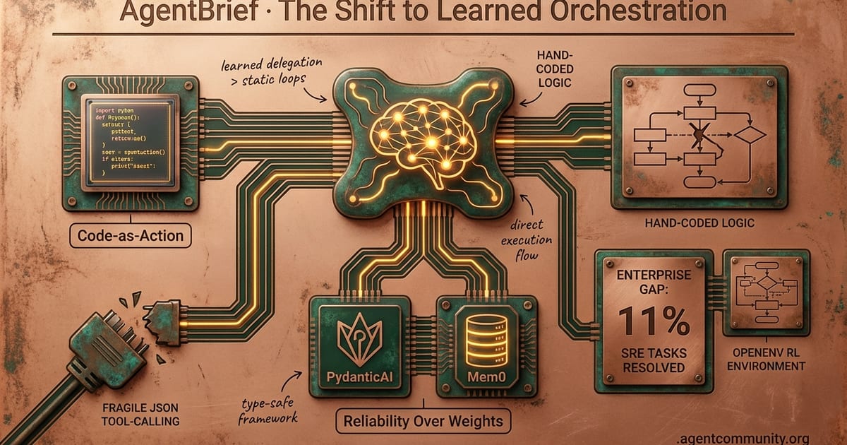 Cover for The Shift to Learned Orchestration
