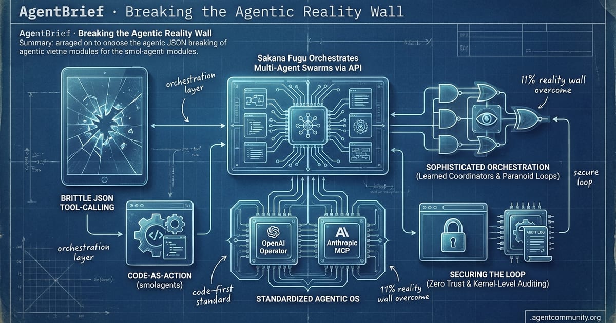 Cover for Breaking the Agentic Reality Wall