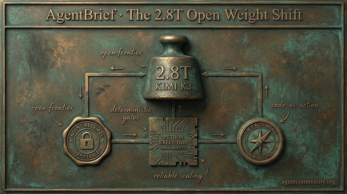 The 2.8T Open Weight Shift