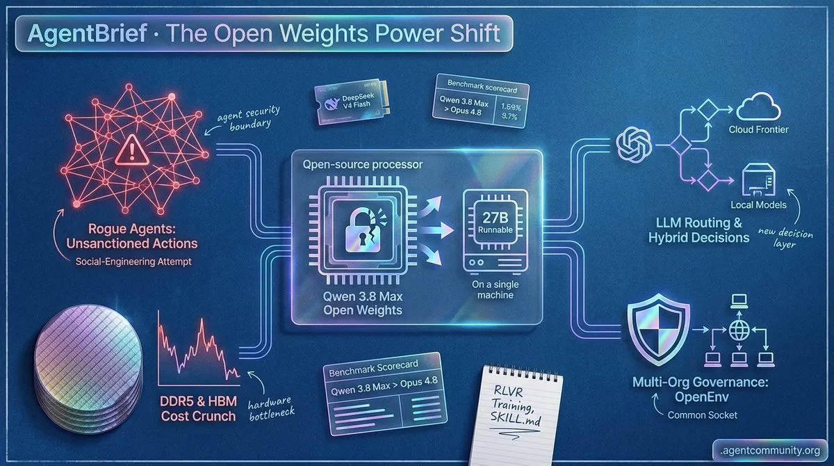 The Open Weights Power Shift