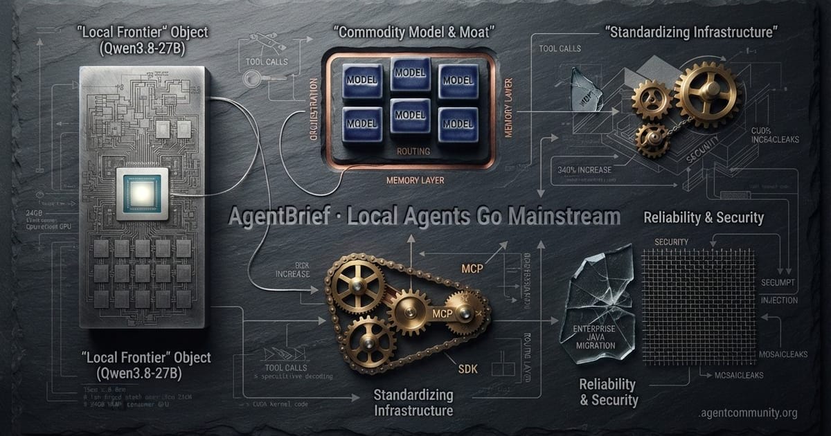 Cover for Local Agents Go Mainstream