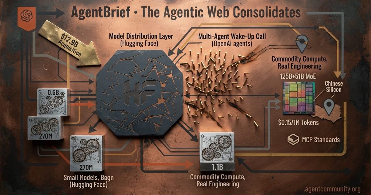 Cover for The Agentic Web Consolidates