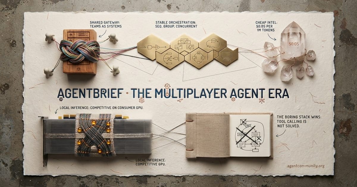 Cover for The Multiplayer Agent Era