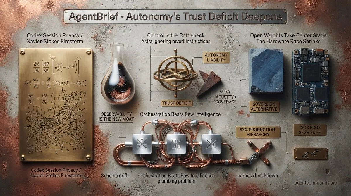 Autonomy's Trust Deficit Deepens