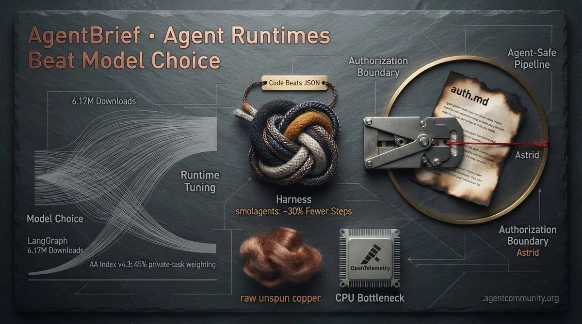Agent Runtimes Beat Model Choice