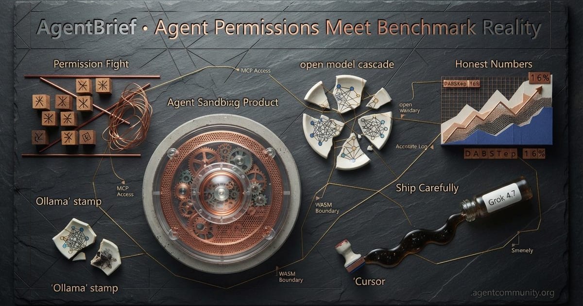 Cover for Agent Permissions Meet Benchmark Reality