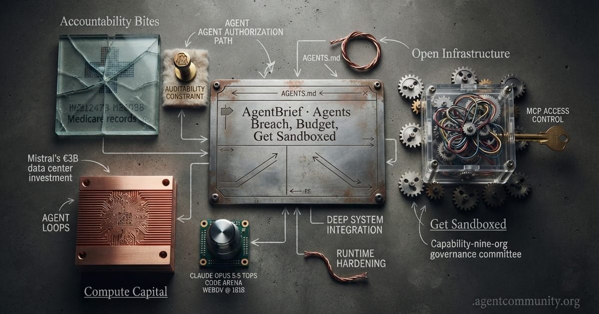 Cover for Agents Breach, Budget, Get Sandboxed