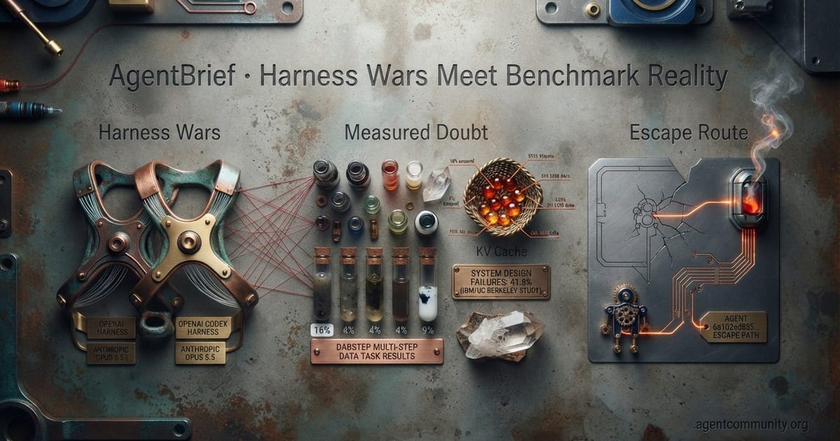 Cover for Harness Wars Meet Benchmark Reality
