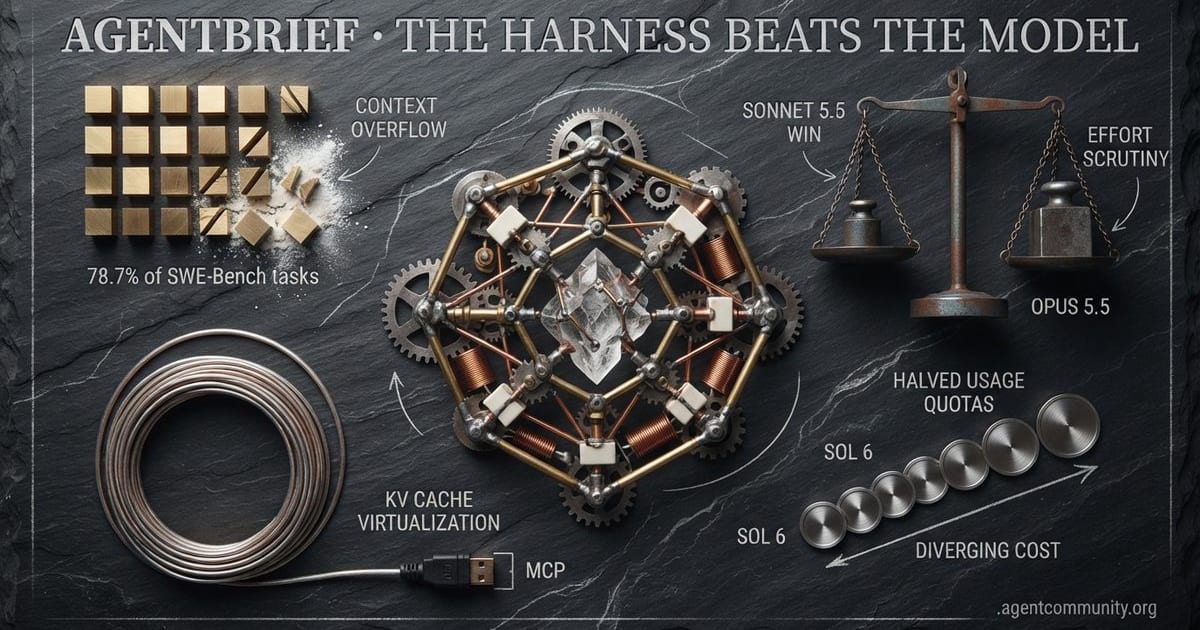 Cover for The Harness Beats The Model