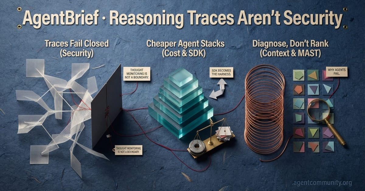 Cover for Reasoning Traces Aren't Security